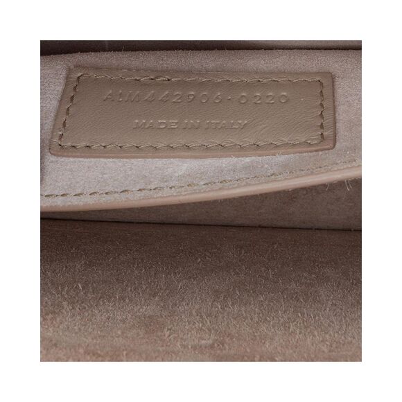 Pre Loved Saint Laurent Sunset Chain Wallet on Chain Women White Crossbody Bags - Picture 7 of 8